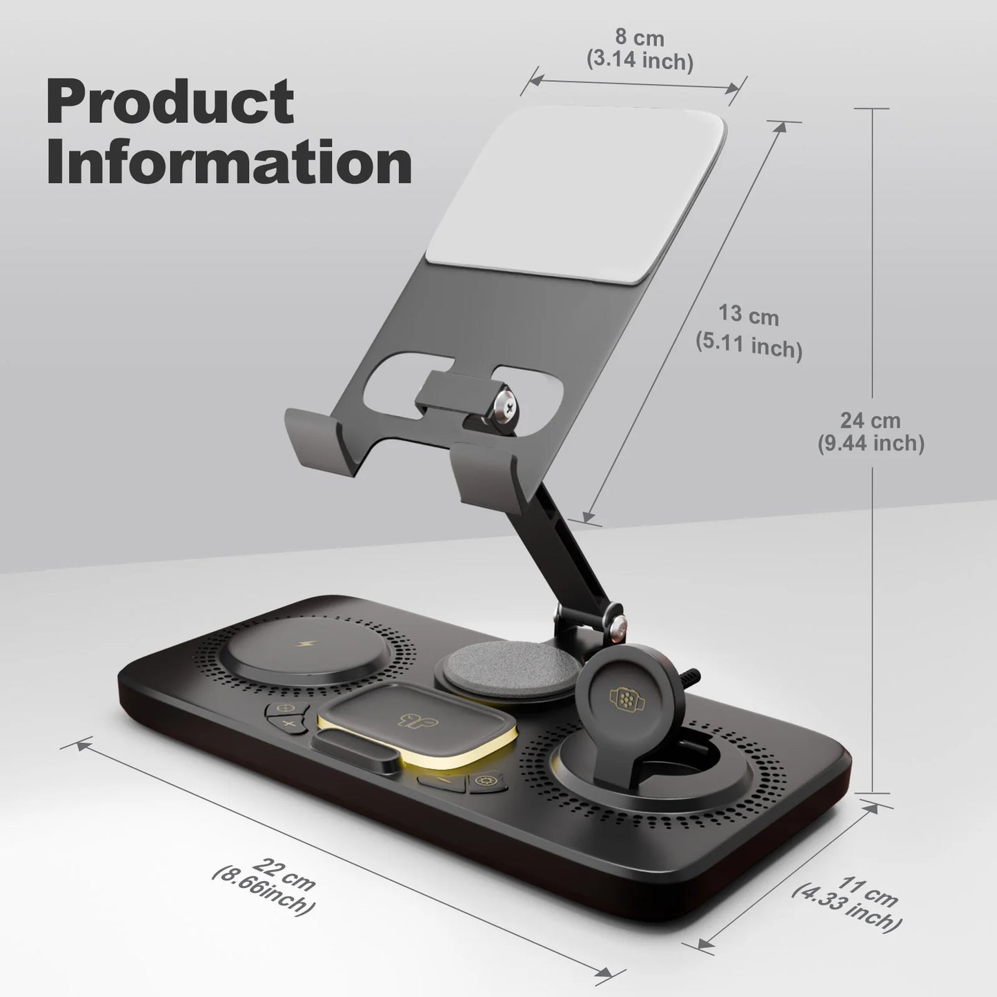 7 in 1 Wireless Charger Station Multiple Devices