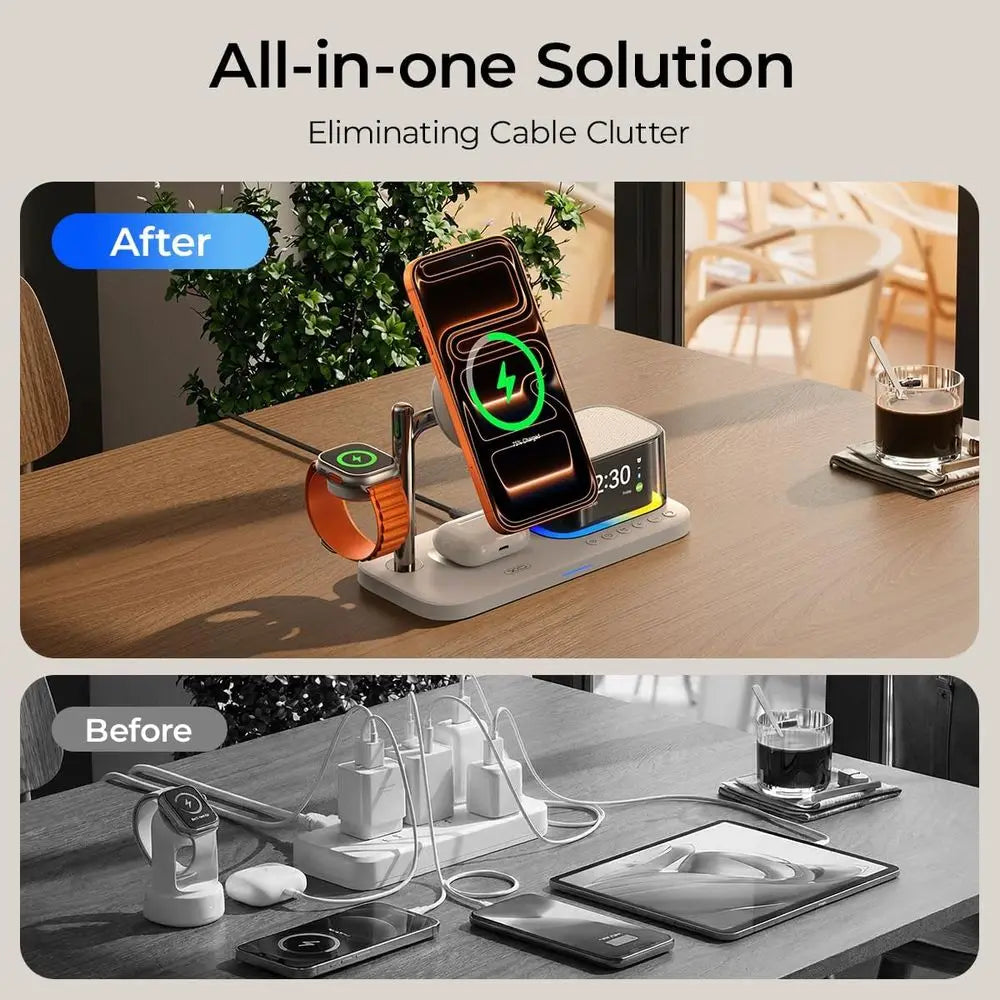 25W Fast Charging Station with Cooling Fan