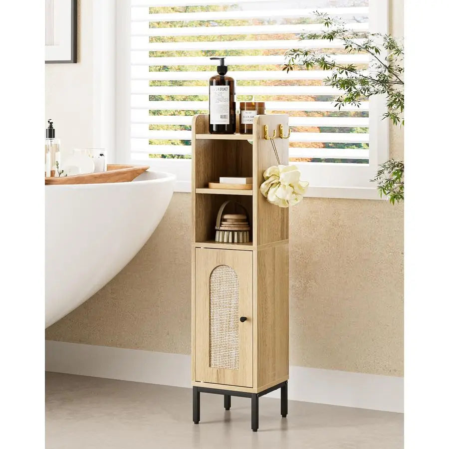 Bathroom Storage Cabinet Small Corner Floor Organizer