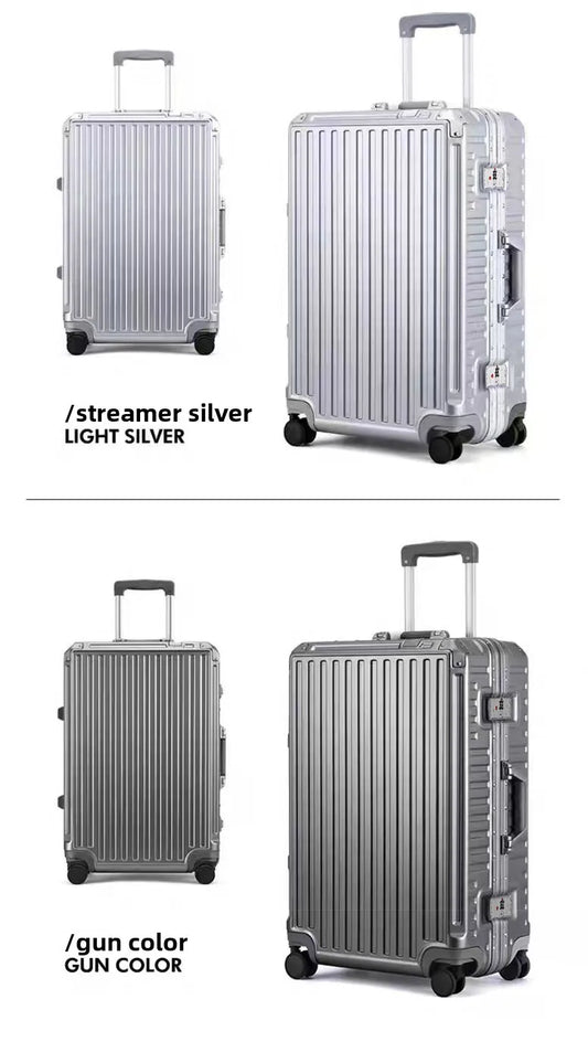 New ultra sturdy aluminum frame luggage travel