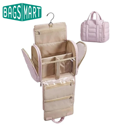 Toiletry Bag for Women with Hanging Hook