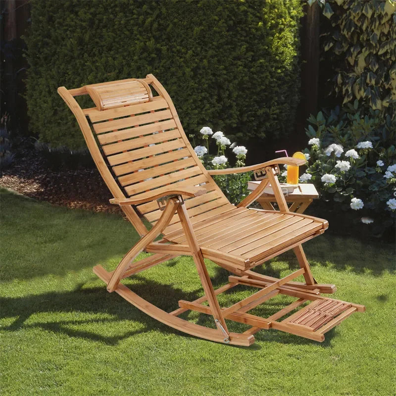 Heavy Duty Folding Rocking Chair