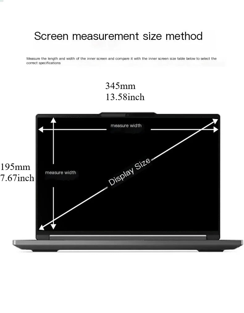 Anti-peeping Screen Protector For Laptop Computer
