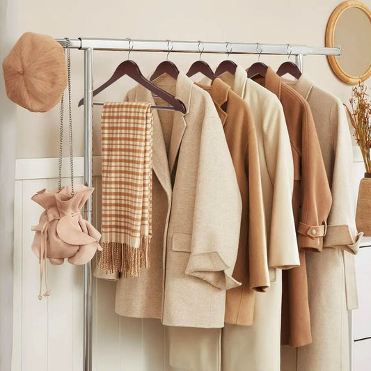 Wooden Coat Hangers with Non Slip Pant Bar