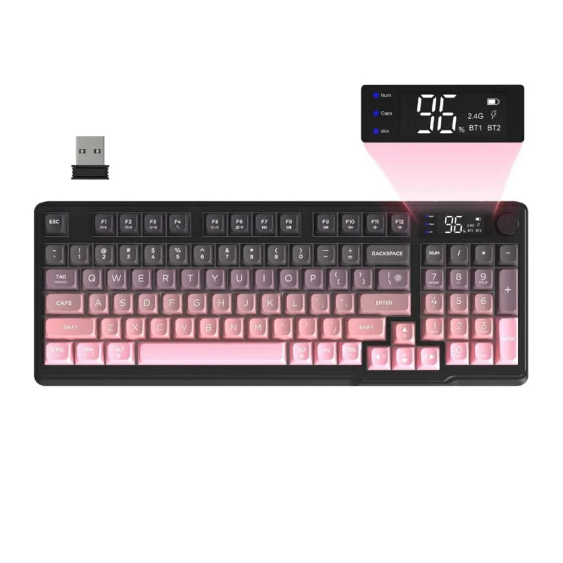 Wireless Gaming Keyboard Creamy Membrane