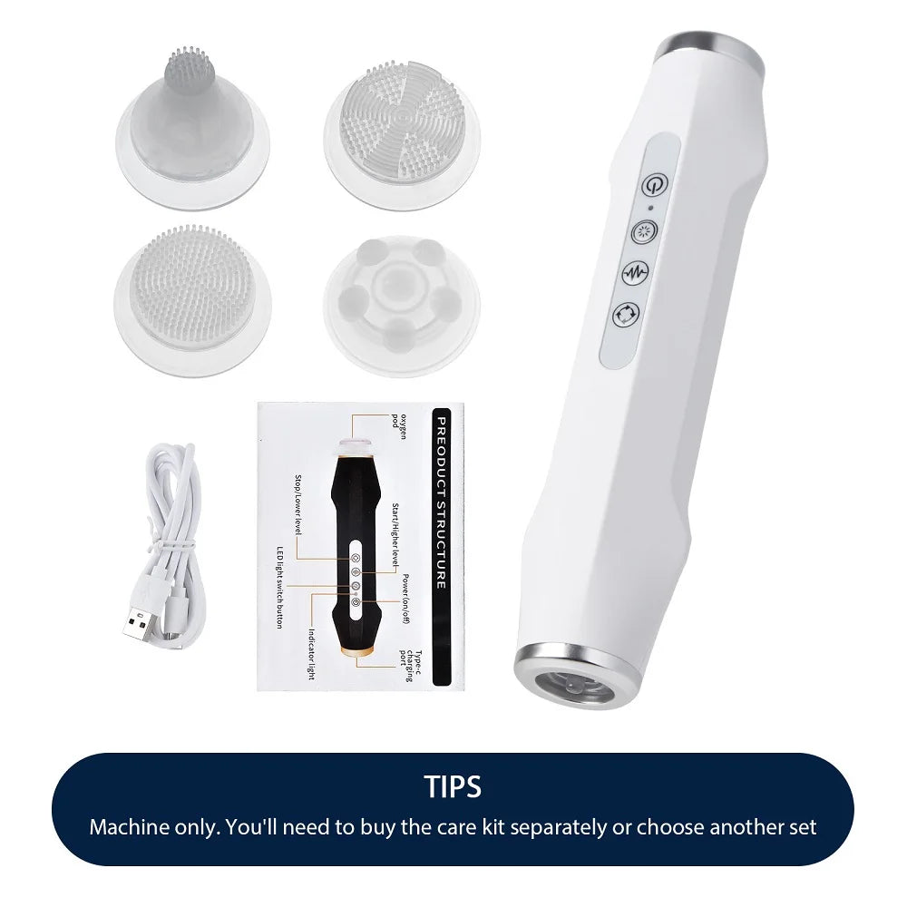 Portable Handheld Rechargeable Exfoliate Device Facial Machine