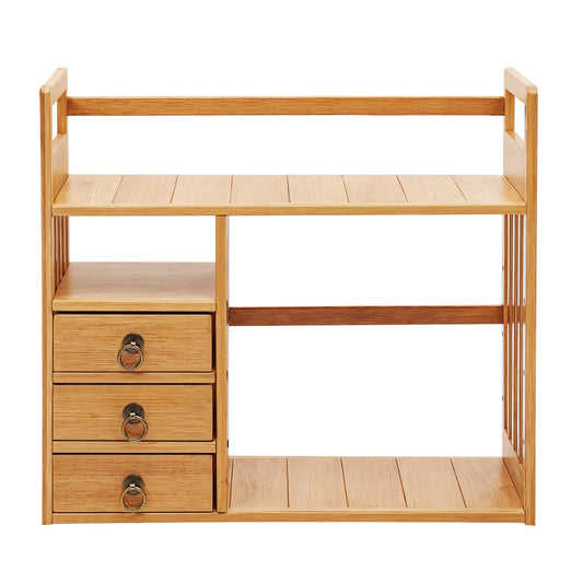 Desktop Organizer Book Shelf Office Storage Rack