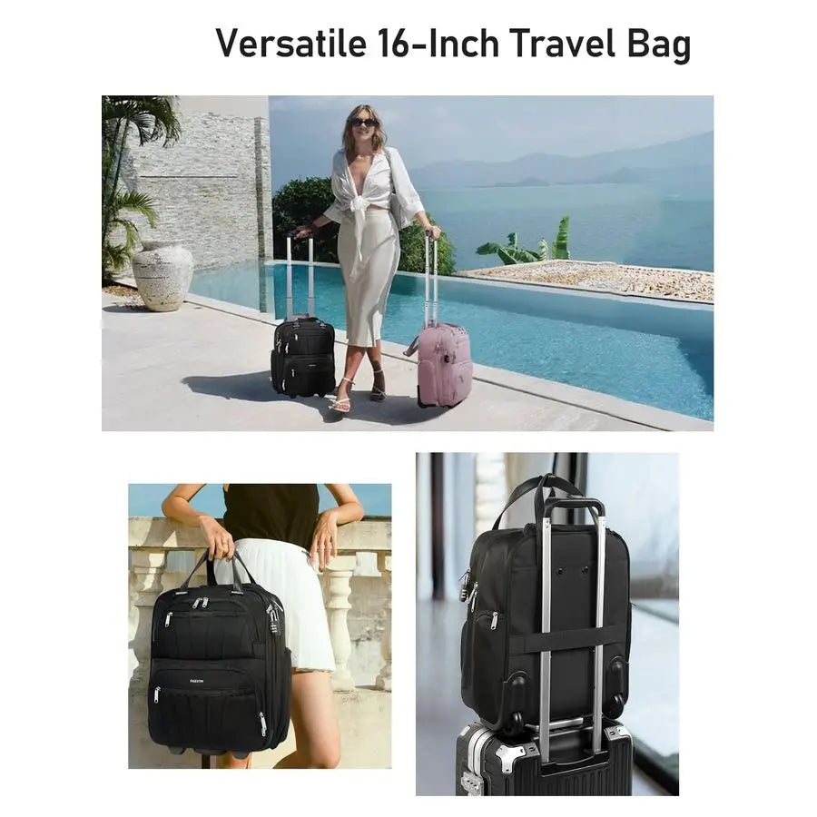 Lightweight Overnight Carry On Suitcase for Women Men