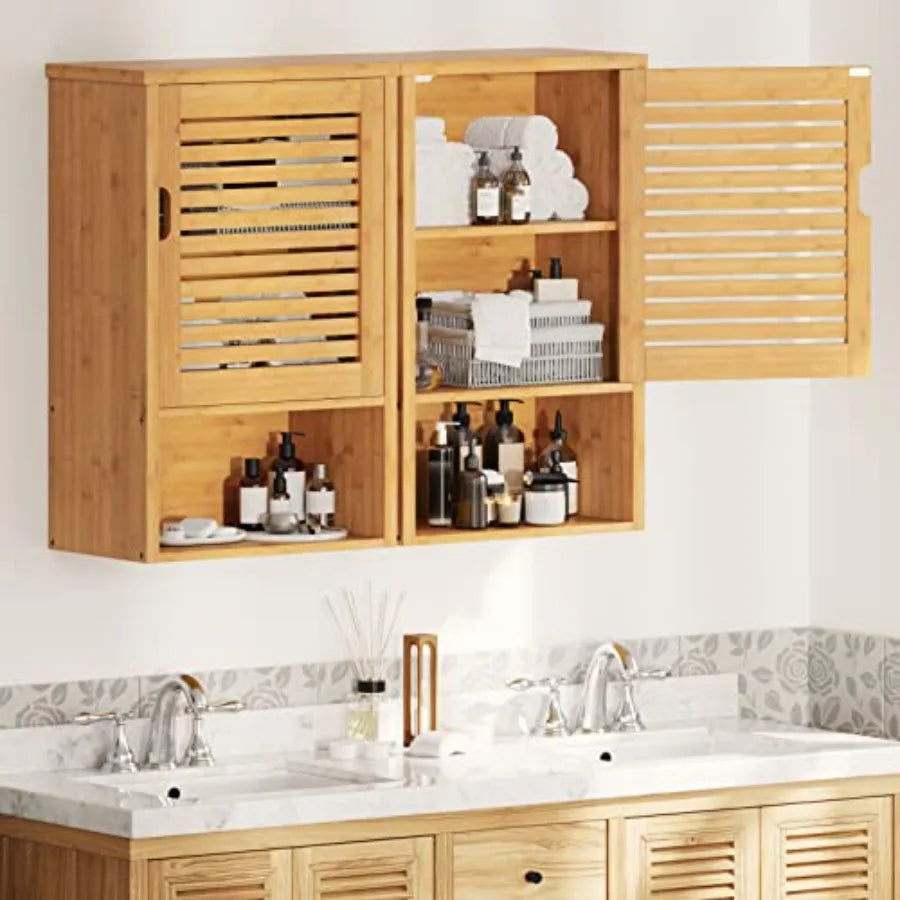 Bathroom Wall Cabinet Wooden Medicine Cabinet