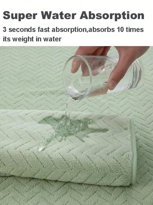 Soft Microfiber Quick-Drying Bathroom Towel Set