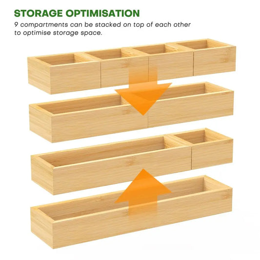 Drawer Organizer Divider and Storage Trays Containers