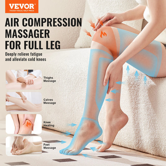 Leg Compression Massager Boots for Circulation Swelling