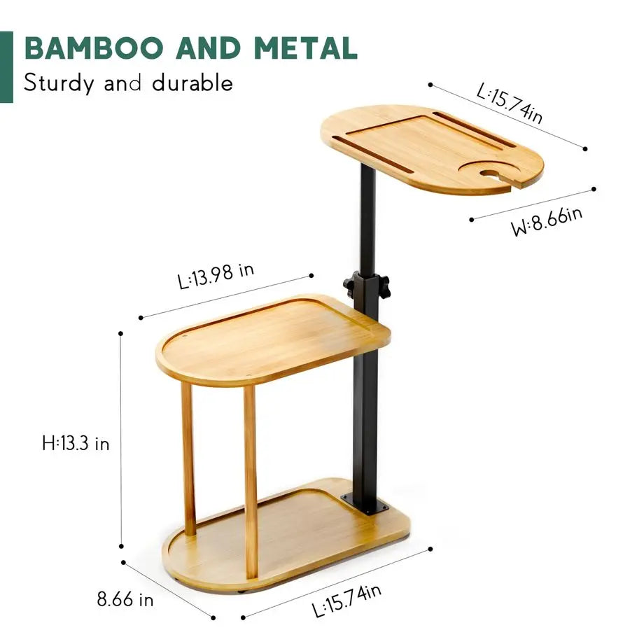 Layer Bath Tub Tray Table