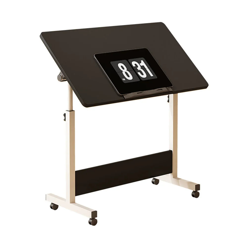 Adjustable Height Mobile Stand Up Desk With Wheels