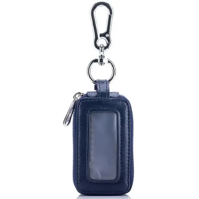 Leather Double Layers Organizer Wallet For Keys