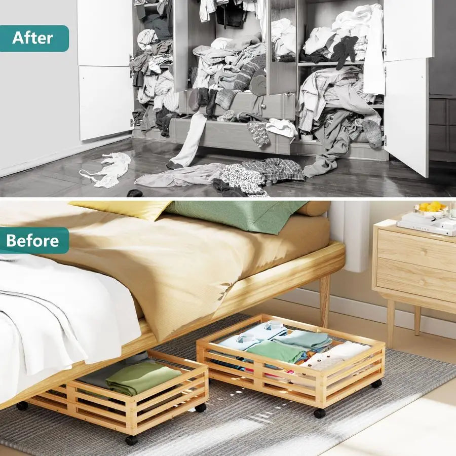 Under Bed Storage Containers Underbed Organizer