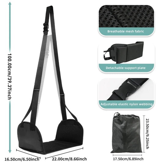 Foot Hammock Adjustable Strap With Memory Foam