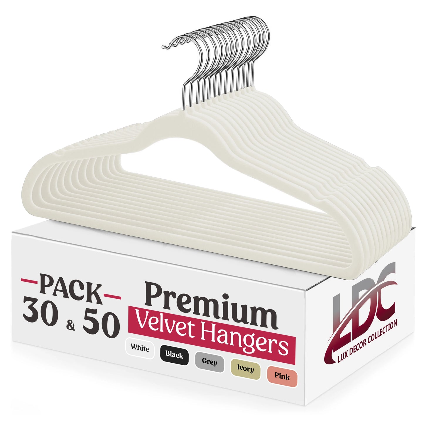 Velvet Premium Non-Slip Heavy Duty Hangers