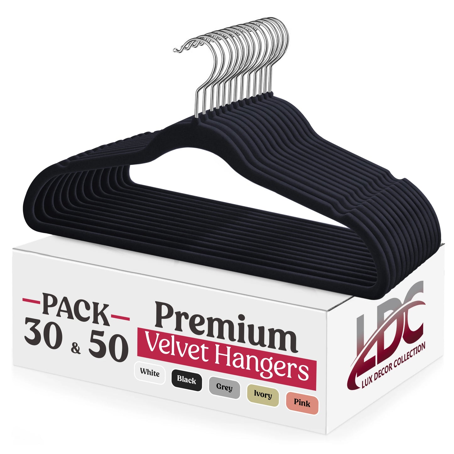 Velvet Premium Non-Slip Heavy Duty Hangers