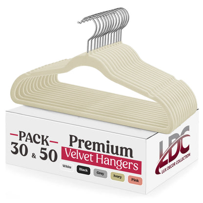 Velvet Premium Non-Slip Heavy Duty Hangers