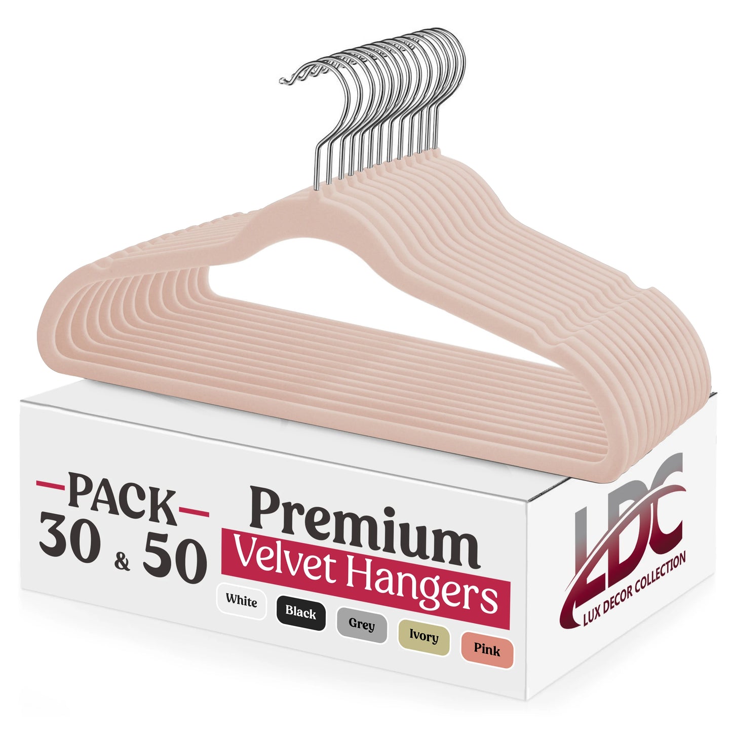Velvet Premium Non-Slip Heavy Duty Hangers