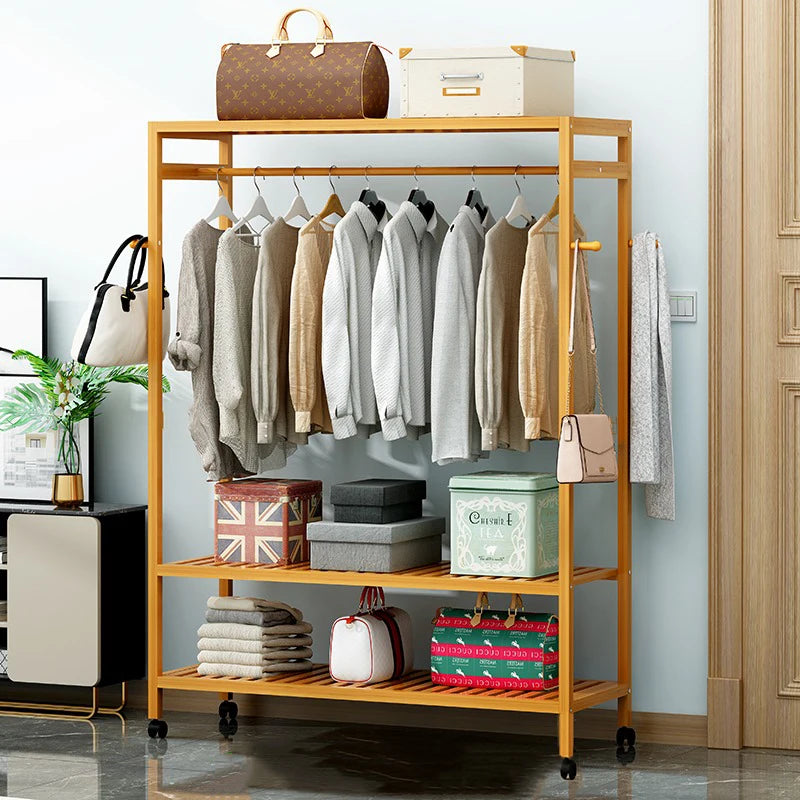 Hanging Heavy Duty Rolling Clothes Racks