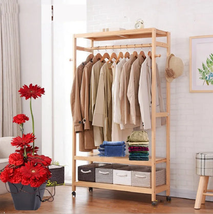Hanging Heavy Duty Rolling Clothes Racks