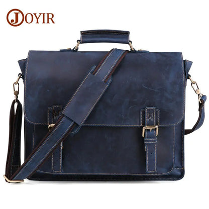 Vintage  Leather Messenger Bag  Laptop Shoulder Bag