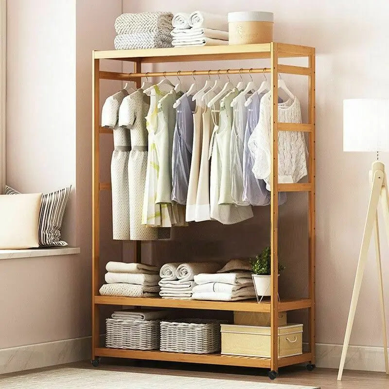 Hanging Heavy Duty Rolling Clothes Racks