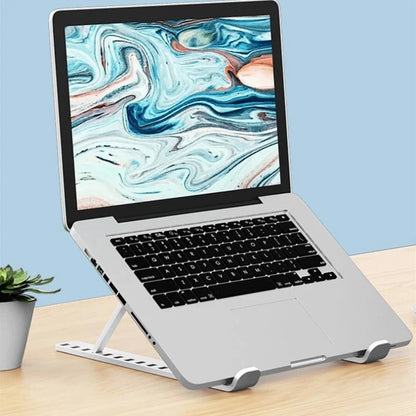 Ten-level Adjustment Foldable Laptop Holder