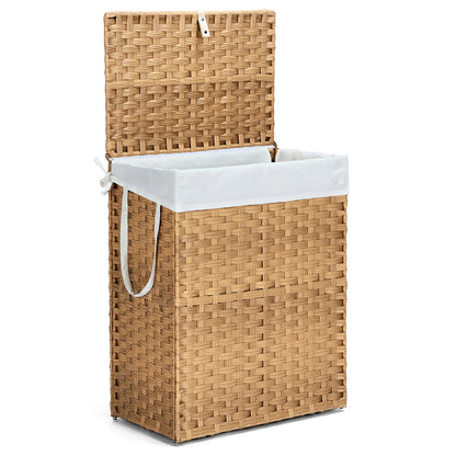 Large Capacity Collapsible Rattan Storage Box