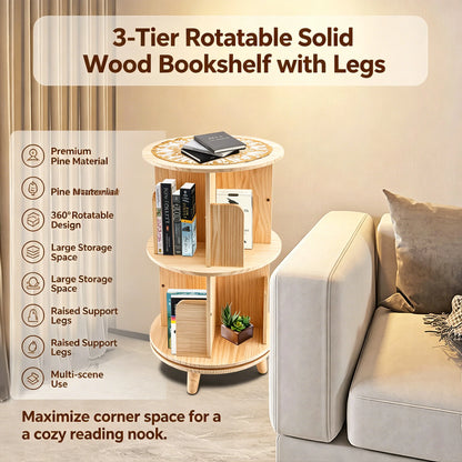 360° Rotating Display Stand with Floor-Standing
