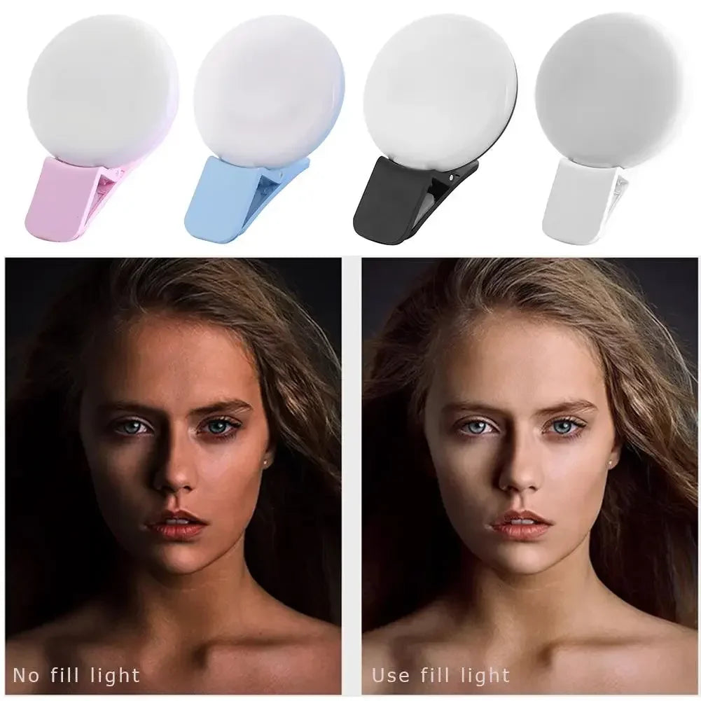 Mobile Phone LED Selfie Clip Fill Light