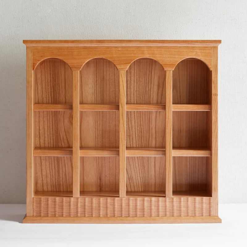 Solid Wood Storage Rack Wine Cabinet