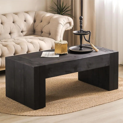 Solid Wood Square Coffee Table