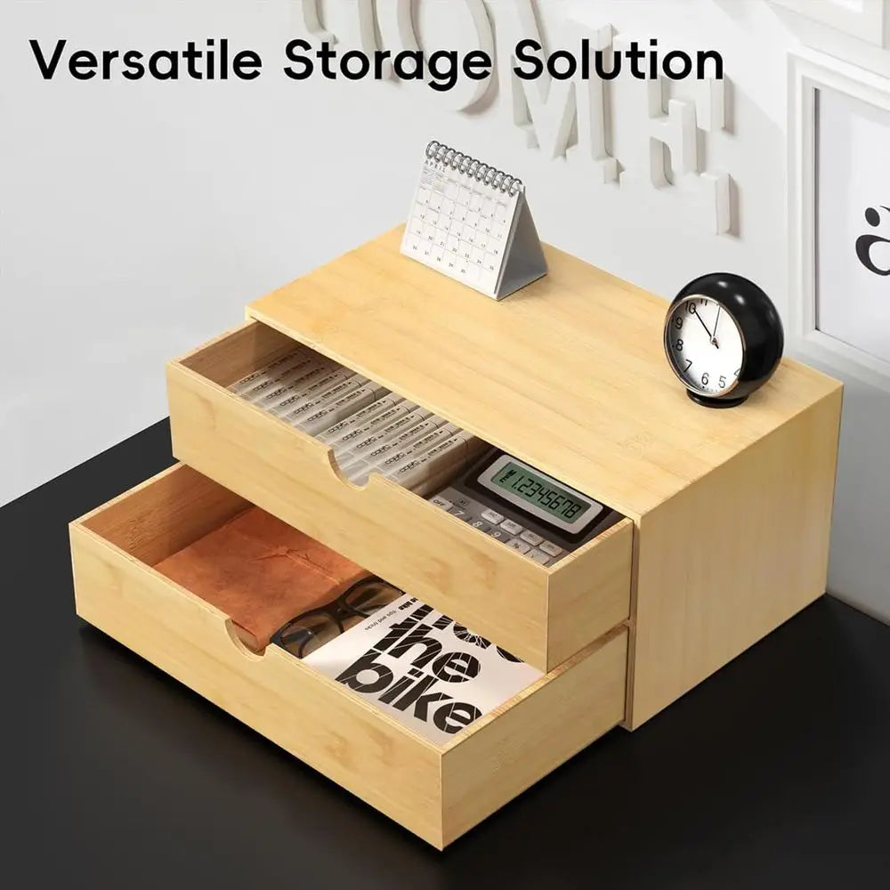 Tabletop Storage Organization Box for Office & Home