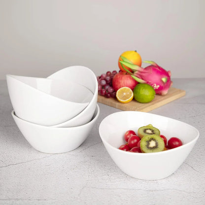 8" Ceramic Deep Soup Bowls & Salad Bowls