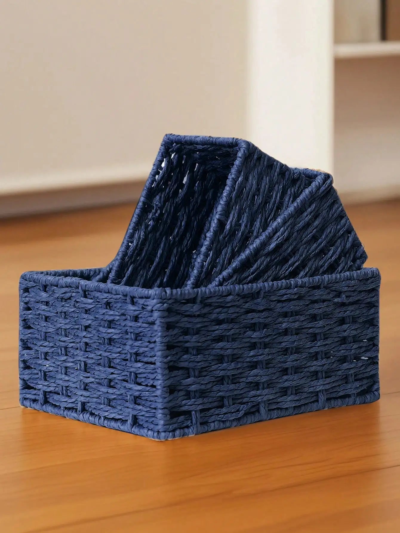 Handmade Rattan Woven Organizer Tray