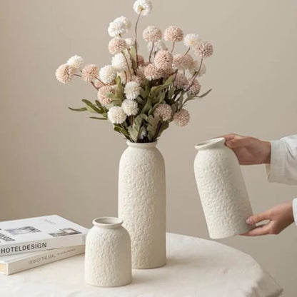3 Pieces Large Decorative Ceramic Vase Set