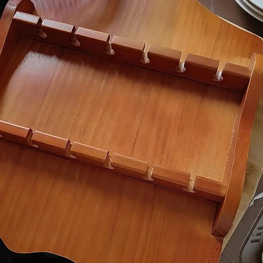 Wall-Mounted Rack Stand for Spoon Collection