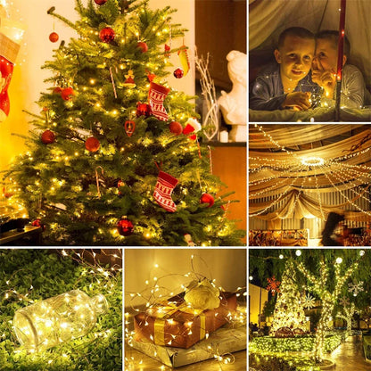 USB Led Fairy Lights Copper Wire String