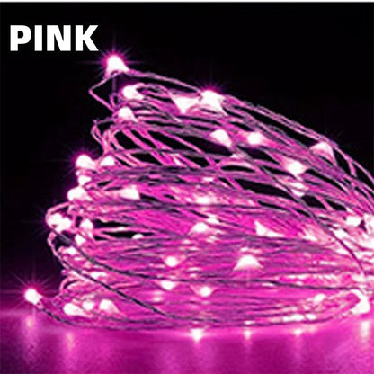 USB Led Fairy Lights Copper Wire String
