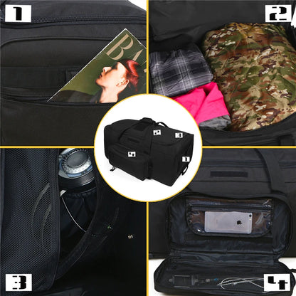 Large Capacity Duffel Bag  for Camping Travel Suitcase