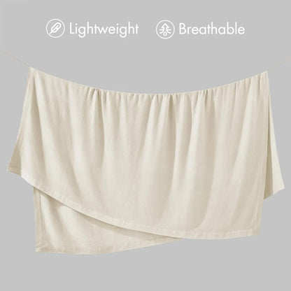 100% Egyptian Cotton Lightweight Summer Blanket
