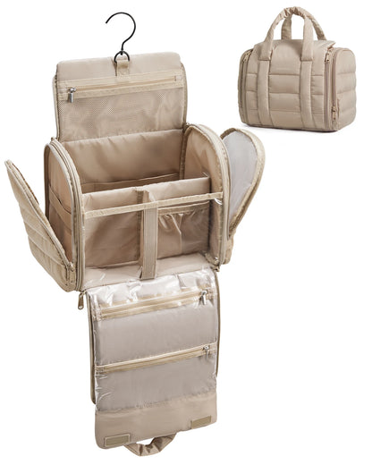 Toiletry Bag for Women with Hanging Hook
