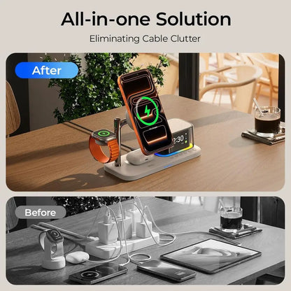 25W Fast Charging Station with Cooling Fan