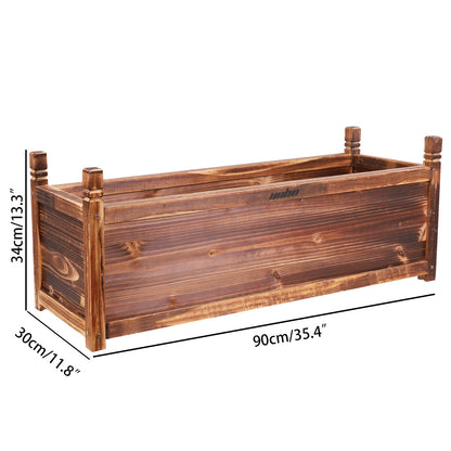 Flower Vegetable Window Mounted Plant Box Garden