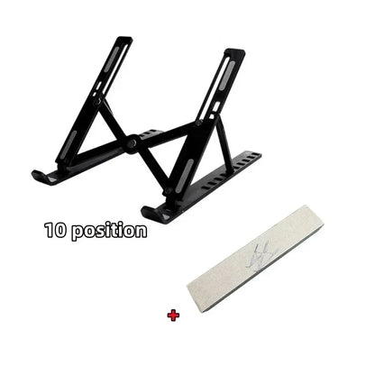 Ten-level Adjustment Foldable Laptop Holder