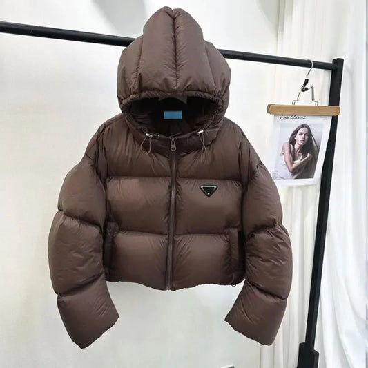Womens Designer Weather Puffer Jacket