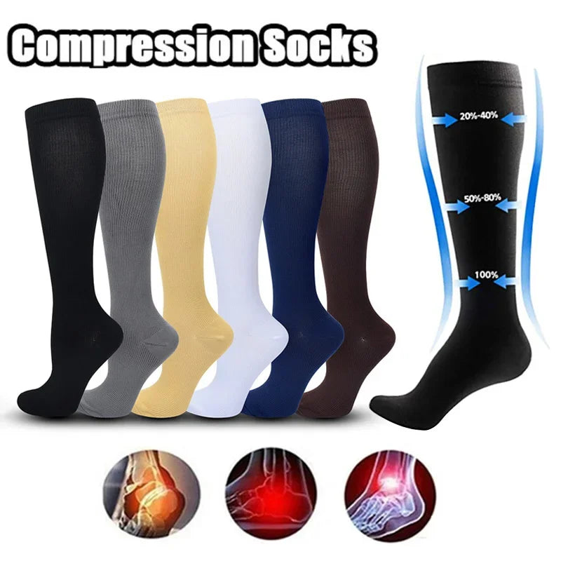 1 Pair Women's & Men's Compression Socks